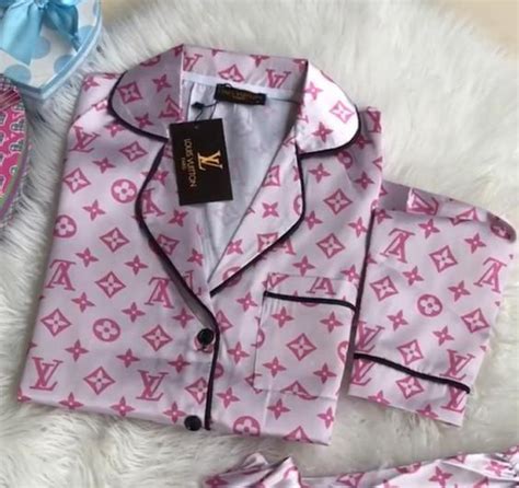 Louis Vuitton silk pajamas